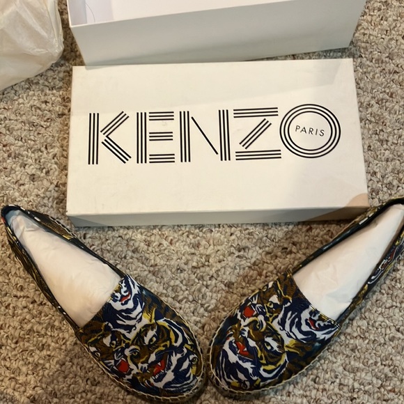 Kenzo Shoes Tiger-Print Slip On Espadrilles EU 36 - Picture 8 of 8